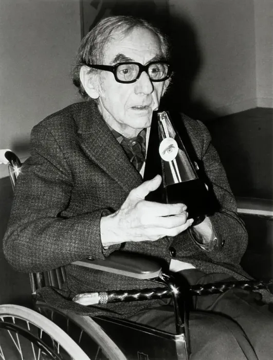 Framed Print : Man Ray Holding His Work Entitled Indestructible Object Framed Print : Man Ray Holding His Work Entitled Indestructible Object