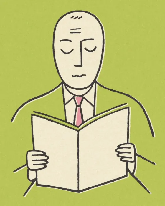 Framed Print : Man Reading a Book Framed Print : Man Reading a Book