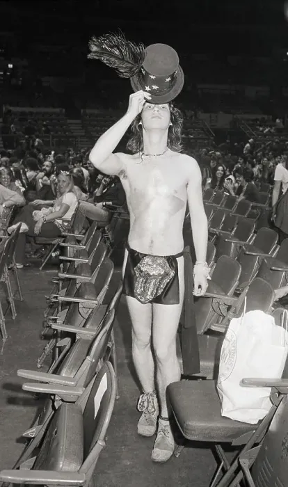 Framed Print : Man at Rolling Stones Concert Framed Print : Man at Rolling Stones Concert