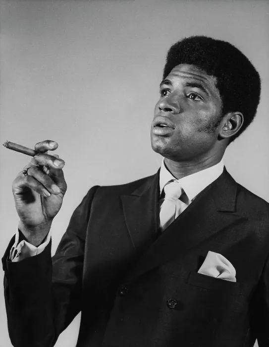 Framed Print : Man Smoking Cigar Framed Print : Man Smoking Cigar