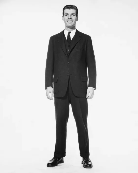 Framed Print : Man standing, smiling Framed Print : Man standing, smiling