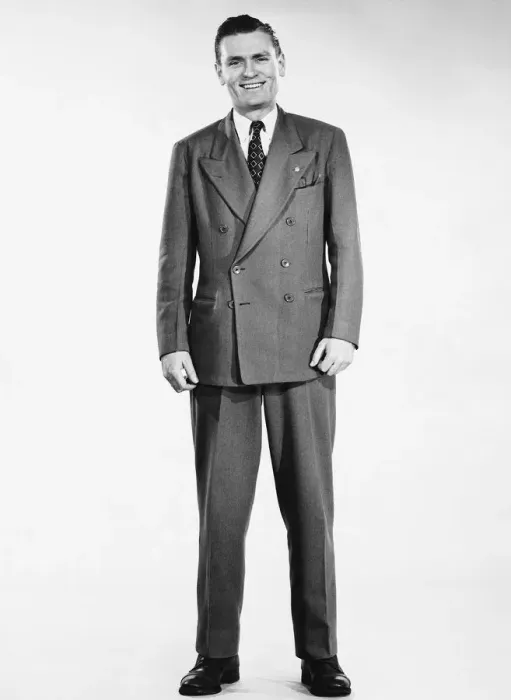 Framed Print : Man standing, smiling Framed Print : Man standing, smiling