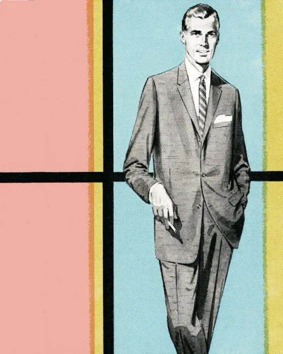 Framed Print : Man in a suit Framed Print : Man in a suit