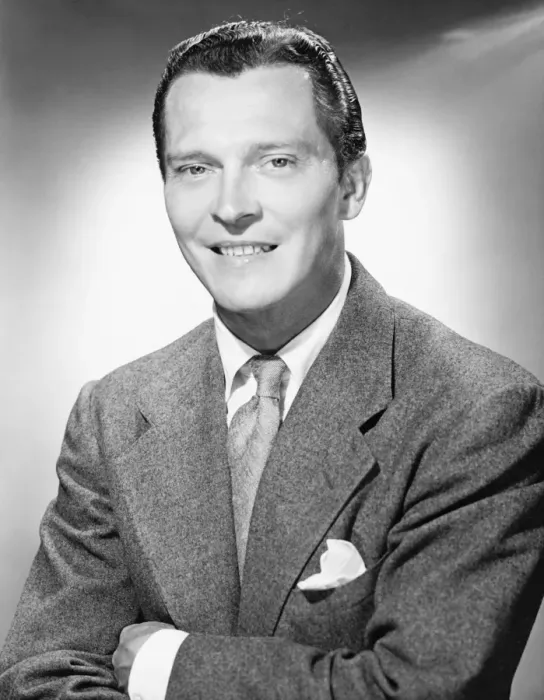 Framed Print : Man in full suit posing in studio, (B&W), close-up, portrait Framed Print : Man in full suit posing in studio, (B&W), close-up, portrait