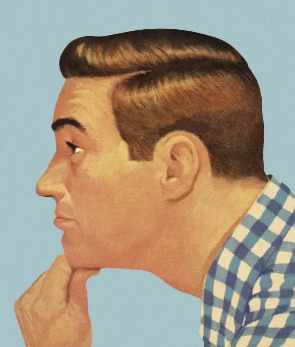 Framed Print : Man Thinking Framed Print : Man Thinking