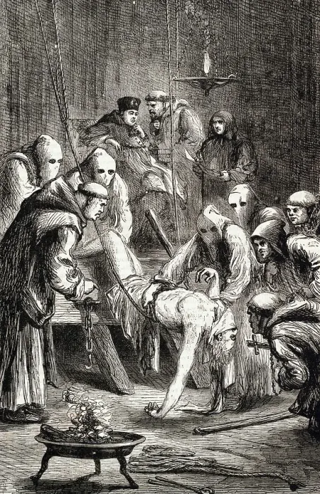 Framed Print : Man Being Tortured Framed Print : Man Being Tortured