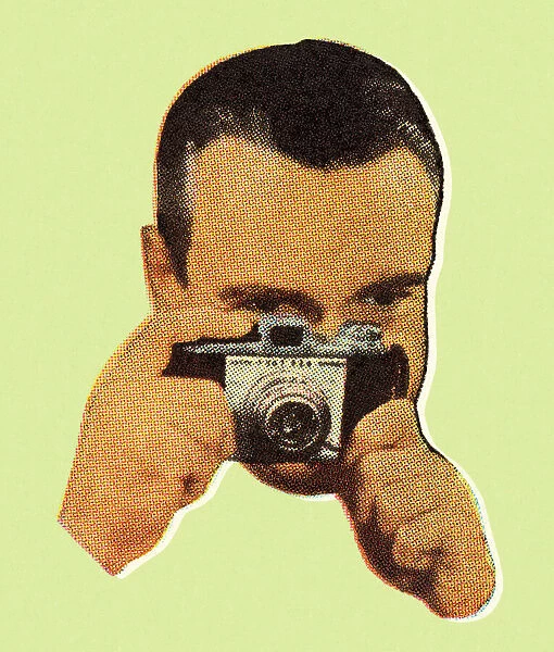 Man Using a Camera