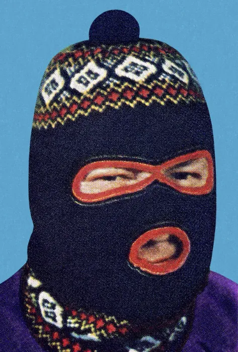 Framed Print : Man Wearing Face Mask Framed Print : Man Wearing Face Mask