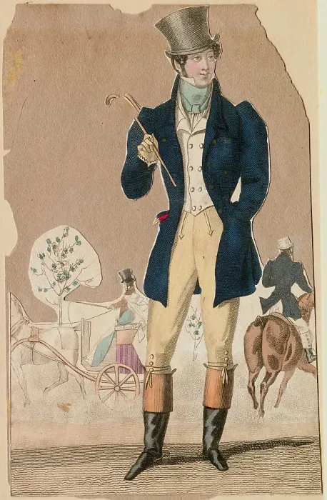 Framed Print : Man Wearing Nineteenth Century Riding Clothes Framed Print : Man Wearing Nineteenth Century Riding Clothes