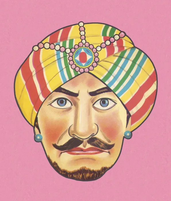 Framed Print : Man Wearing Turban Framed Print : Man Wearing Turban