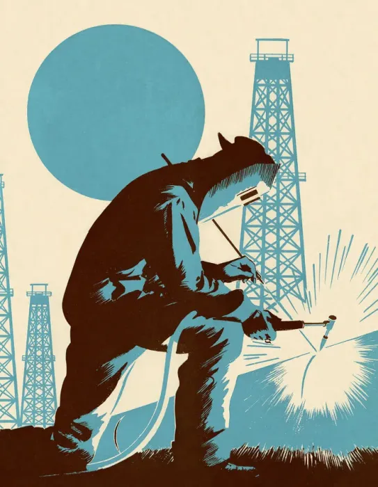 Framed Print : Man Welding Framed Print : Man Welding