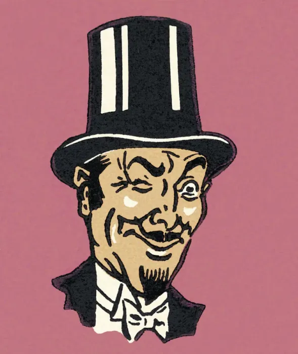 Framed Print : Man winking Framed Print : Man winking