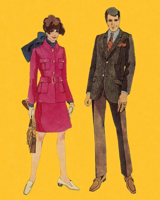 Framed Print : Man and Woman Framed Print : Man and Woman