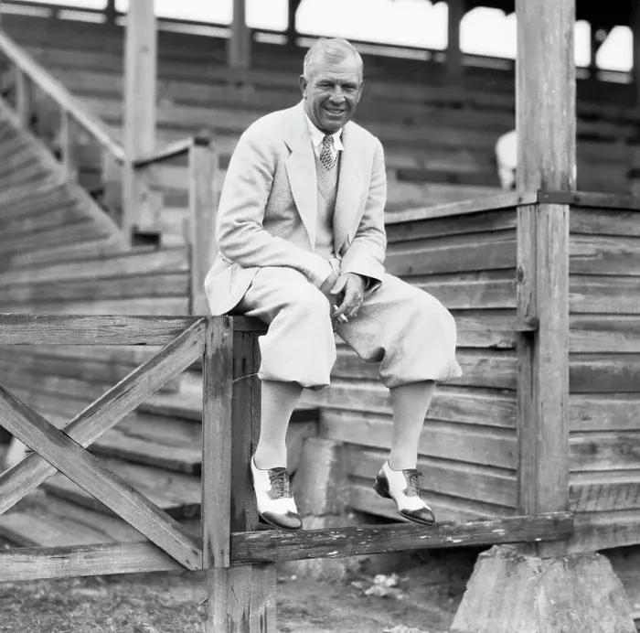 Framed Print : Manager of New Jersey Baseball Team Tris Speaker
