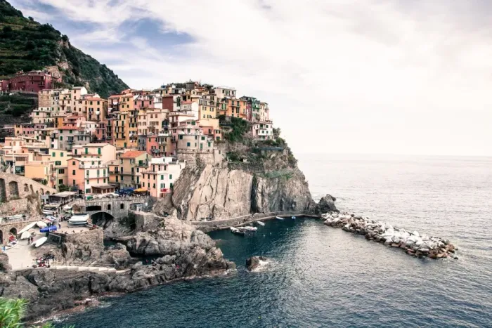 Framed Print : Manarola. View of Manarola (Manaea), small town near Riomaggiore, La Spezia Framed Print : Manarola. View of Manarola (Manaea), small town near Riomaggiore, La Spezia