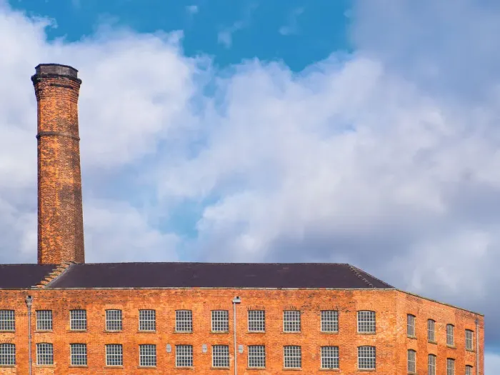 Framed Print : Manchester, mill in Ancoats area