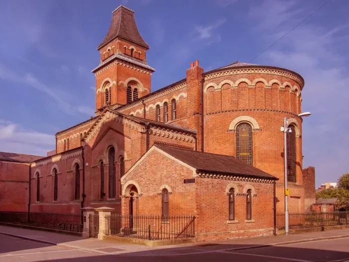 Framed Print : Manchester, Ancoats, St Peters church Framed Print : Manchester, Ancoats, St Peters church