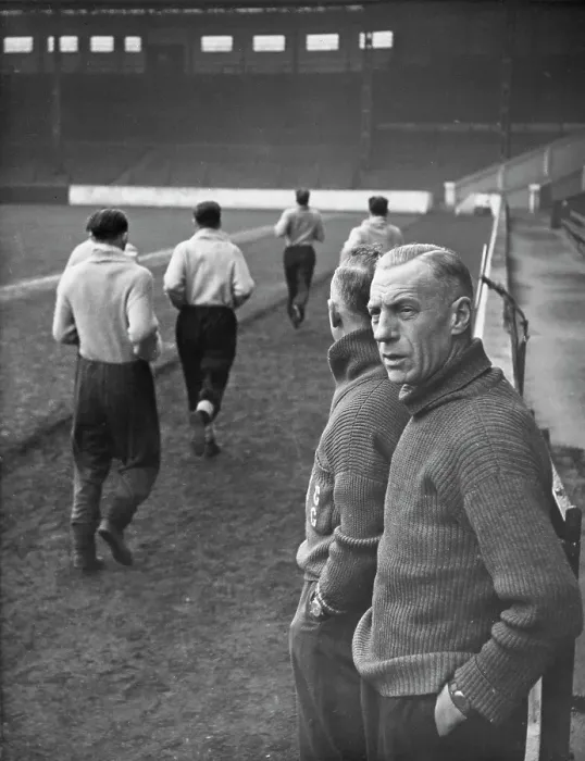 Framed Print : Manchester City Coach At Training Session