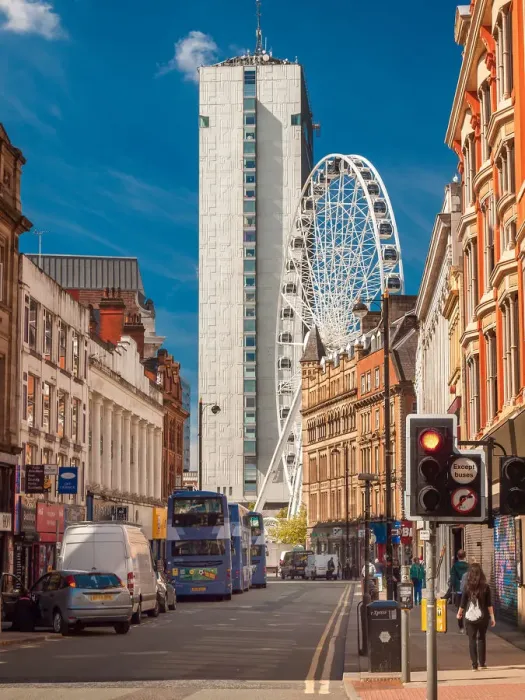 Framed Print : Manchester, Piccadilly Gardens and Northern Quarter Framed Print : Manchester, Piccadilly Gardens and Northern Quarter