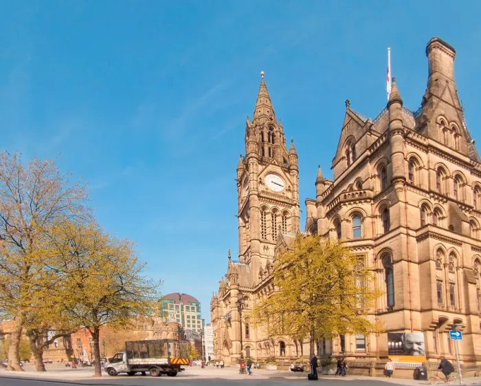 Framed Print : Manchester, Town Hall Framed Print : Manchester, Town Hall