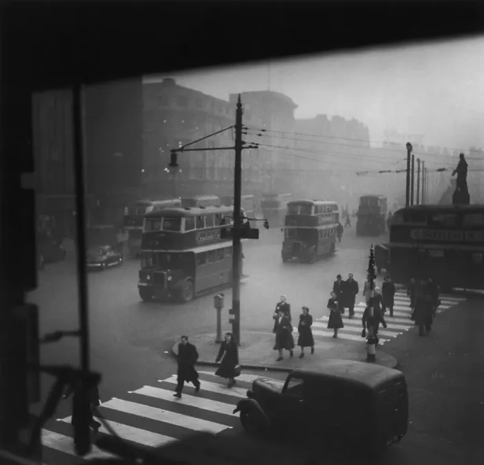 Framed Print : Manchester Traffic Framed Print : Manchester Traffic