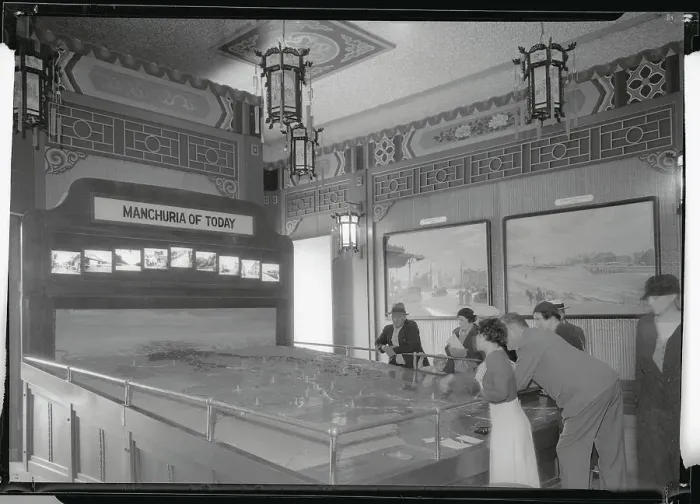 Framed Print : Manchurian Exhibit in Chicago Framed Print : Manchurian Exhibit in Chicago