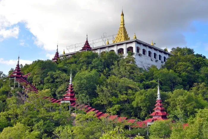 Framed Print : Mandalay hill Myanmar Framed Print : Mandalay hill Myanmar