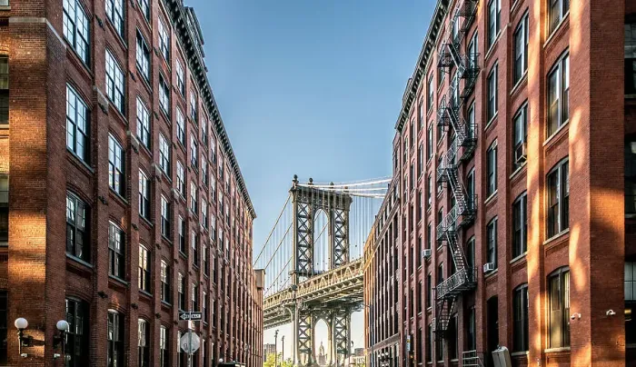 Framed Print : Manhattan Bridge - New York - USA Framed Print : Manhattan Bridge - New York - USA