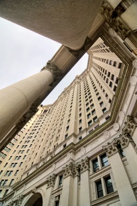 Framed Print : Manhattan Municipal Building Framed Print : Manhattan Municipal Building