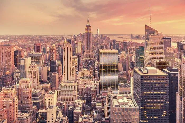 Framed Print : Manhattan Panorama Framed Print : Manhattan Panorama