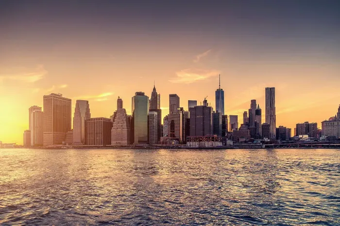 Framed Print : Manhattan panorama, New York Framed Print : Manhattan panorama, New York
