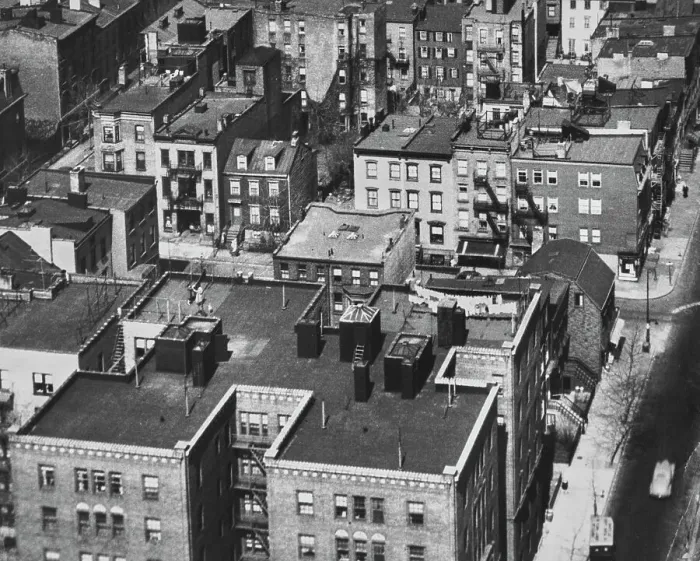 Framed Print : Manhattan Rooftops Framed Print : Manhattan Rooftops