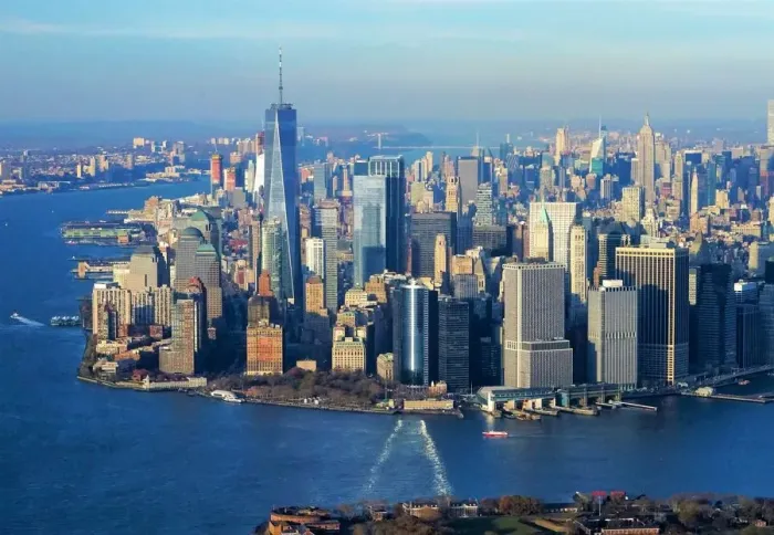Framed Print : Manhattan Skyline Framed Print : Manhattan Skyline