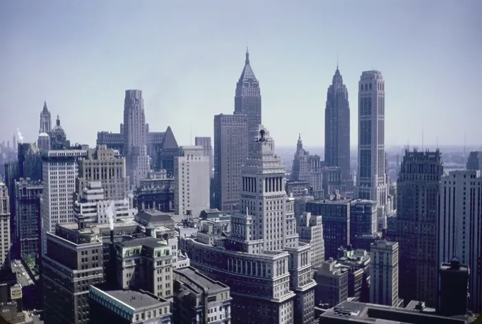 Framed Print : Manhattan Skyscrapers