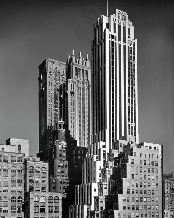 Framed Print : Manhattan Skyscrapers Framed Print : Manhattan Skyscrapers