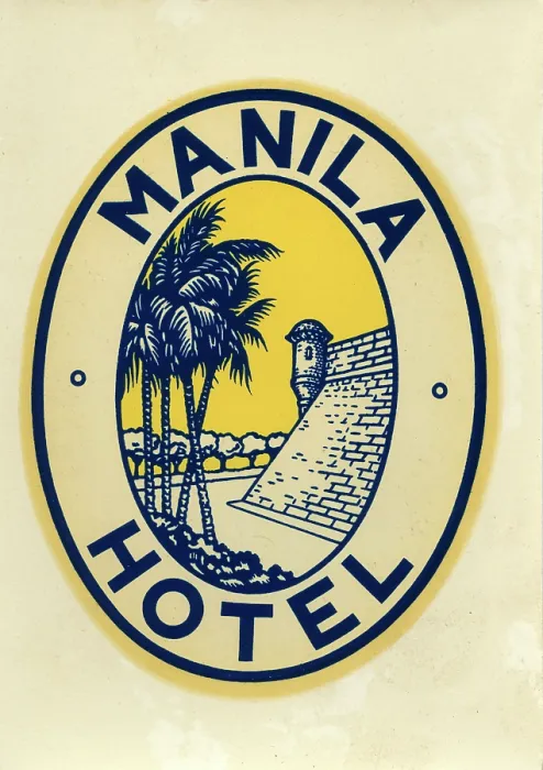 Framed Print : Manila Hotel Framed Print : Manila Hotel