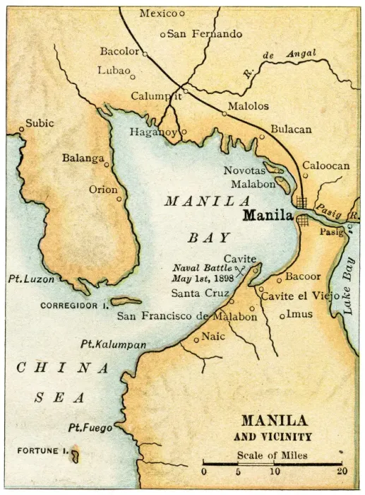Framed Print : Manila map 1898 Framed Print : Manila map 1898