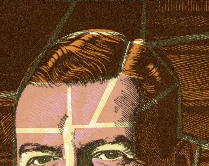 Framed Print : Top of Mans Head Framed Print : Top of Mans Head