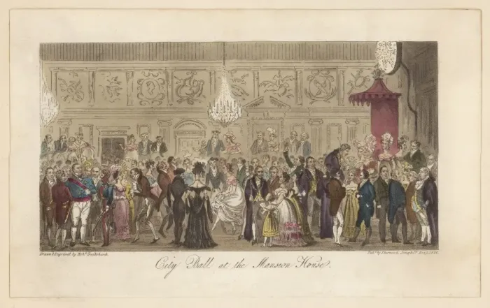 Framed Print : Mansion House Ball Framed Print : Mansion House Ball