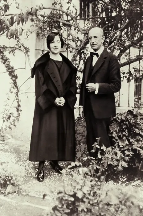 Framed Print : Manuel De Falla And Wanda Landowska Framed Print : Manuel De Falla And Wanda Landowska