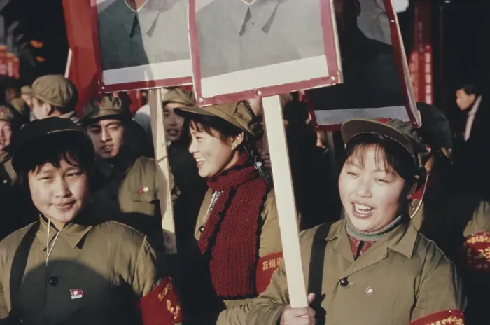 Framed Print : Mao March. Supporters of communist leader Mao Zedong marching in China, circa 1966 Framed Print : Mao March. Supporters of communist leader Mao Zedong marching in China, circa 1966