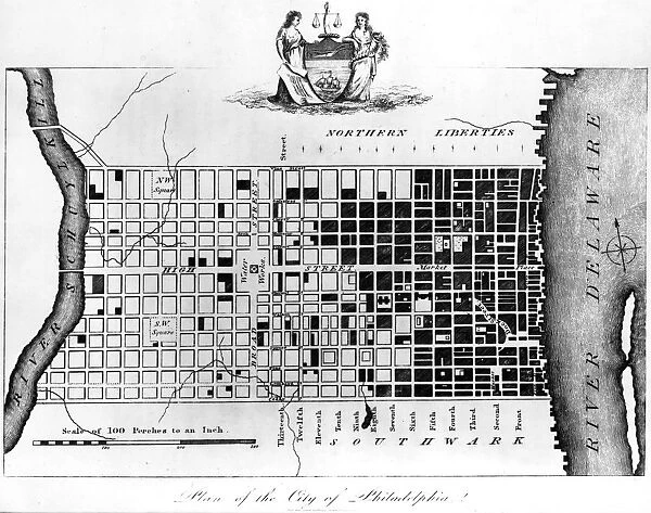 Map Of Colonial Philadelphia