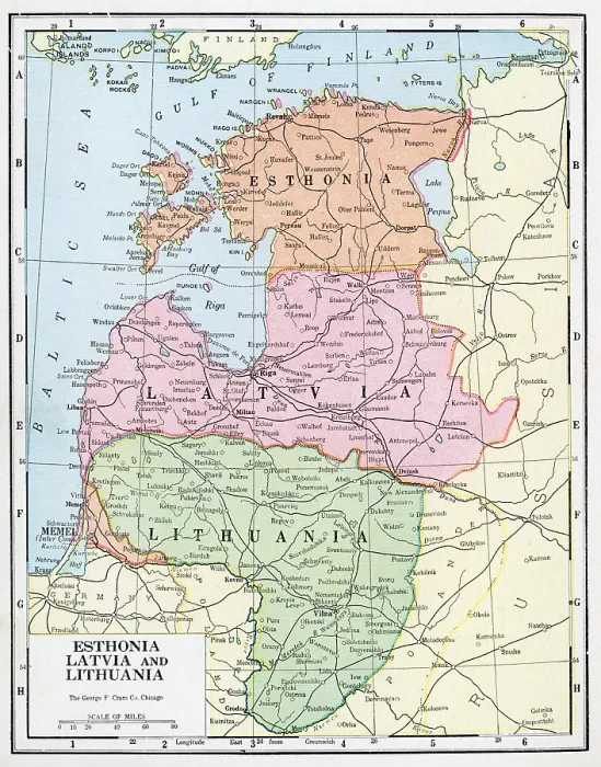 Framed Print : Map Of Estonia, Latvia, And Lithuania Framed Print : Map Of Estonia, Latvia, And Lithuania