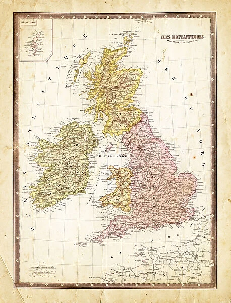 Map of Great Britain 1862