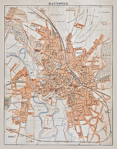 Map of Hannover