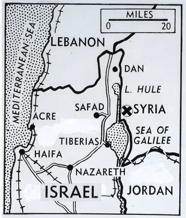 Framed Print : Map Indicating Israeli Attacks on Syria Framed Print : Map Indicating Israeli Attacks on Syria