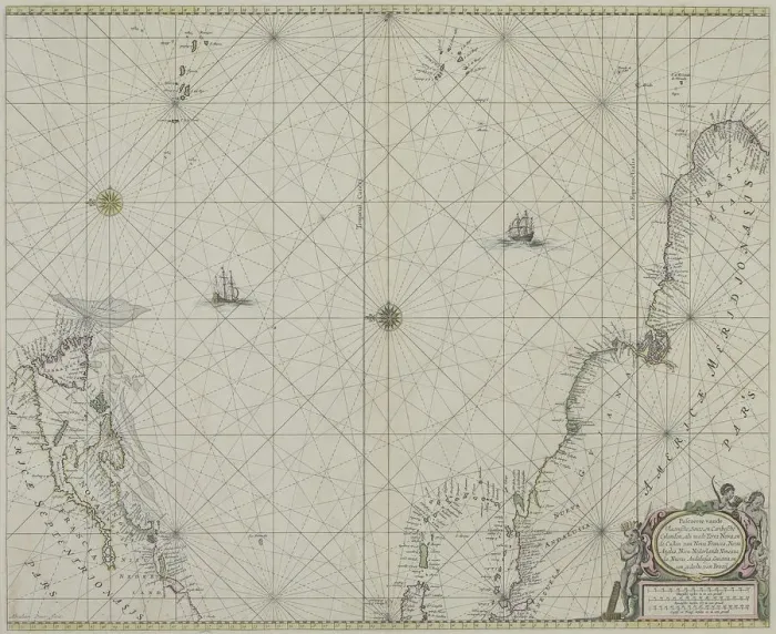 Framed Print : Map of nautical battle with Russian navy Framed Print : Map of nautical battle with Russian navy