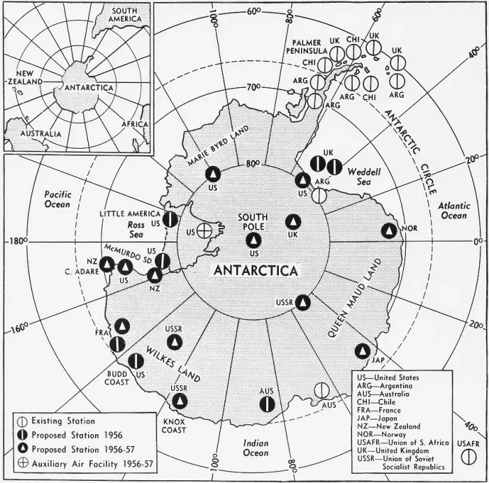 Framed Print : Map of Research Stations in Antarctica Framed Print : Map of Research Stations in Antarctica