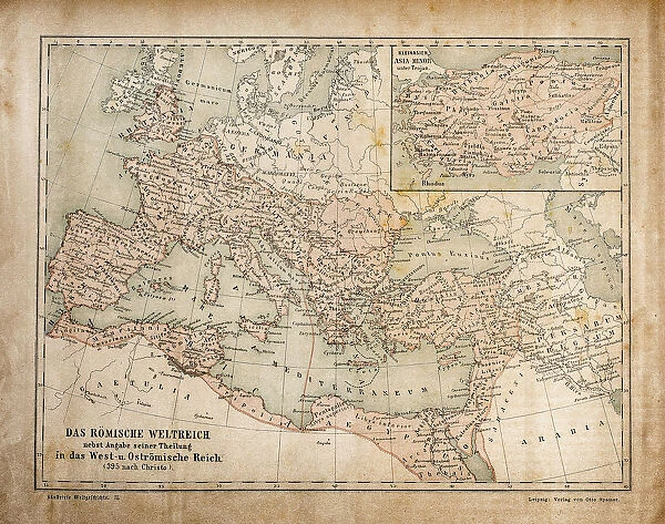 Map of Roman Empire in the Apostolic Age