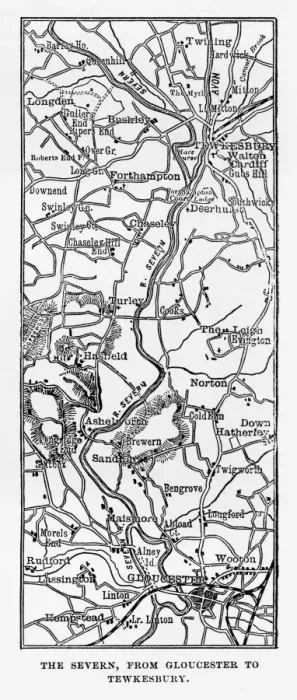 Framed Print : Map of The Severn from Gloucester to Tewkesbury, Cambridgeshire, England Victorian Engraving, 1840 Framed Print : Map of The Severn from Gloucester to Tewkesbury, Cambridgeshire, England Victorian Engraving, 1840